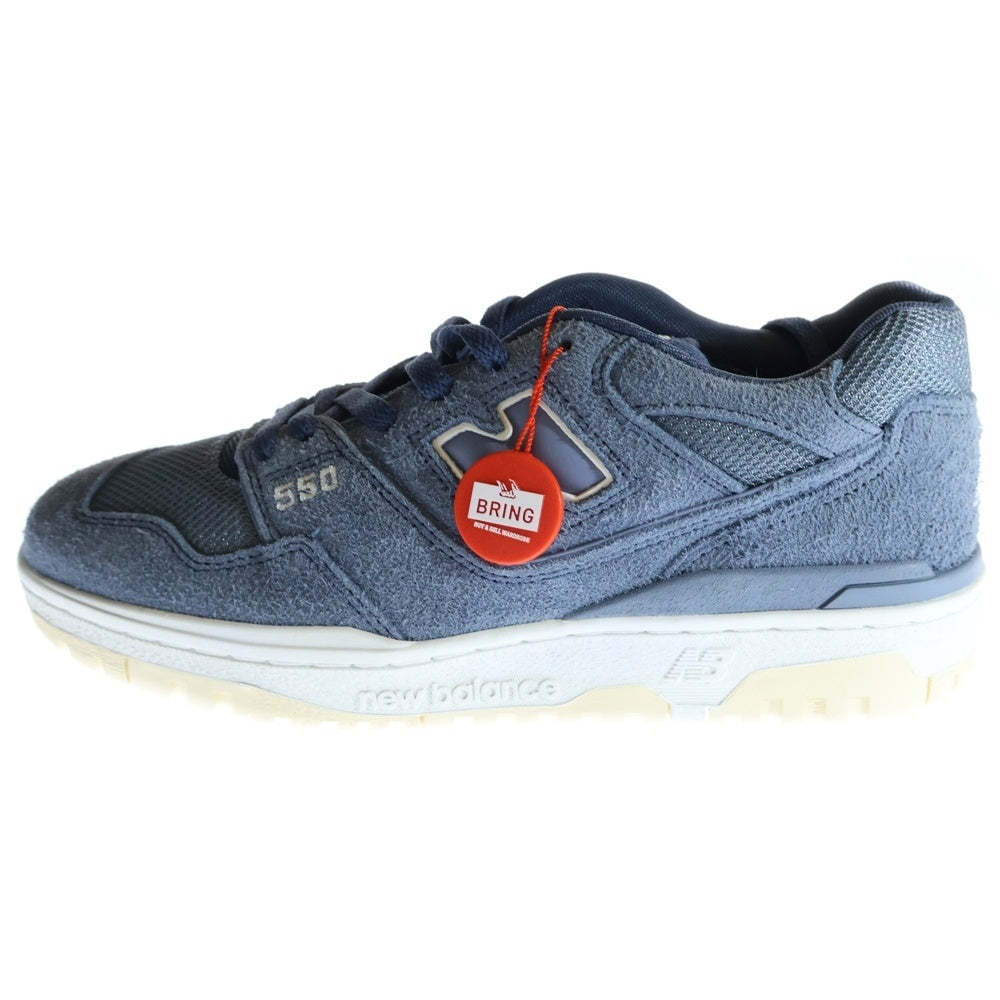 New Balance(ニューバランス) BB550PHC スウェードレザー ローカットスニーカー ネイビー US9/27cm