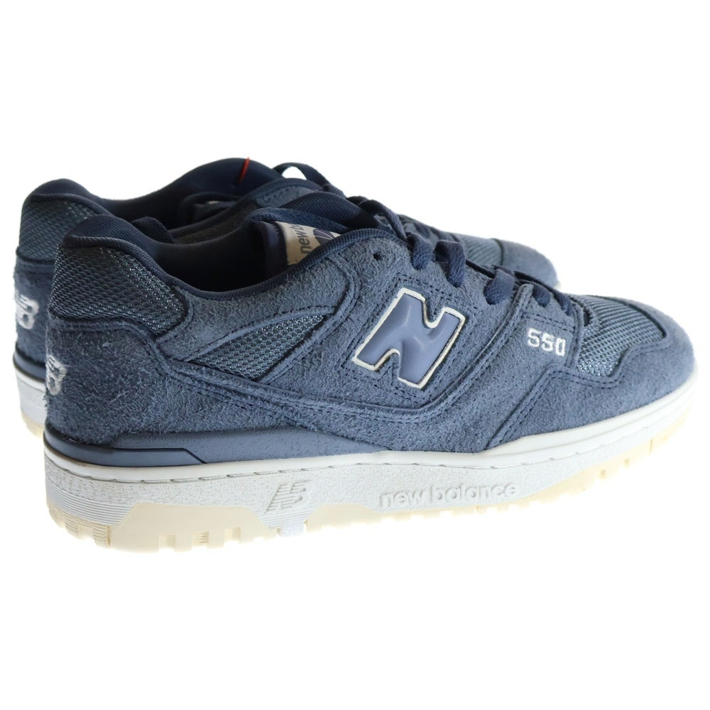 New Balance(ニューバランス) BB550PHC スウェードレザー ローカットスニーカー ネイビー US9/27cm