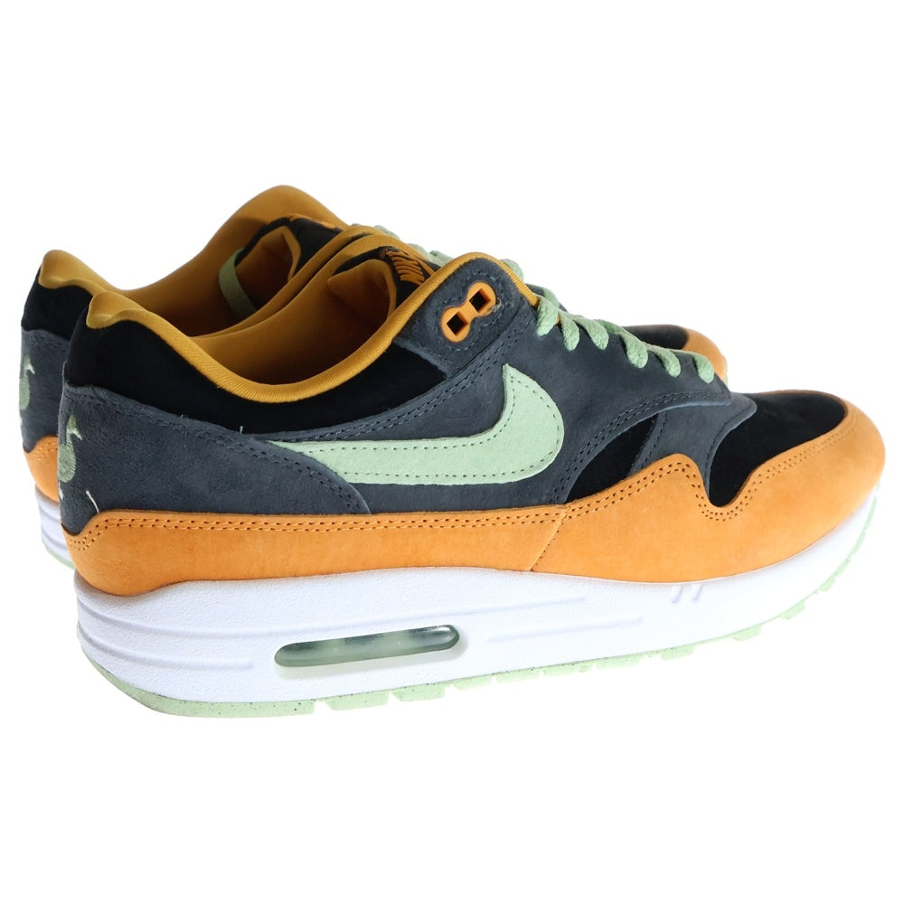 NIKE(ナイキ) AIR MAX 1 DUCK PACK HONEY DEW エアマックス1 ダックパック ハニーデュー ローカットスニーカー グレー/ブラック/オレンジ US8.5/26.5cm DZ0482-001