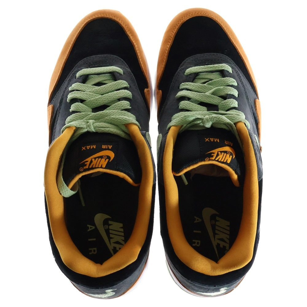 NIKE(ナイキ) AIR MAX 1 DUCK PACK HONEY DEW エアマックス1 ダックパック ハニーデュー ローカットスニーカー グレー/ブラック/オレンジ US8.5/26.5cm DZ0482-001