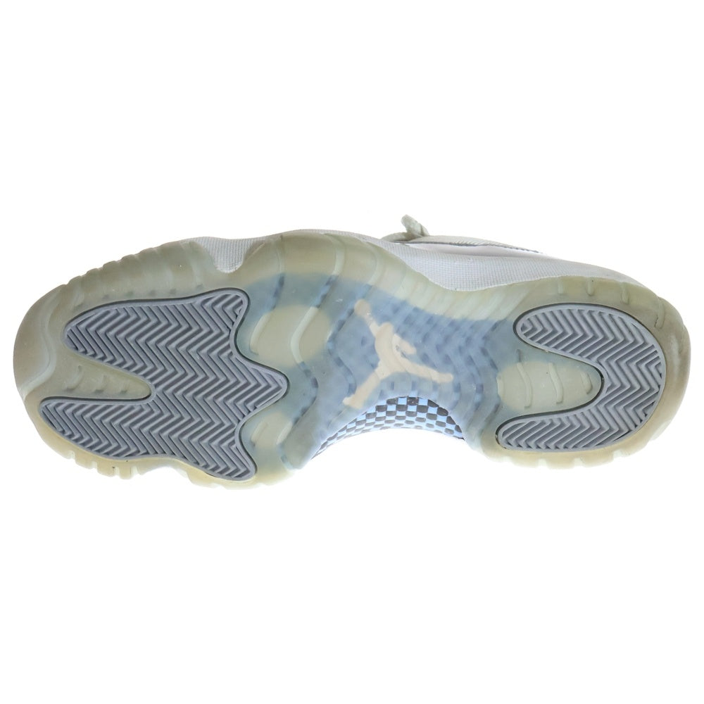 NIKE(ナイキ) AIR JORDAN 11 RETRO LOW CEMENT GREY エアジョーダン 11 レトロ セメント グレー ローカットスニーカー ホワイト/グレー US9/27cm AV2187-140