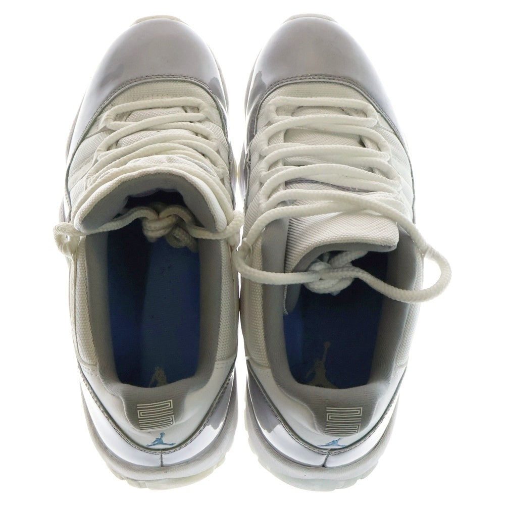 NIKE(ナイキ) AIR JORDAN 11 RETRO LOW CEMENT GREY エアジョーダン 11 レトロ セメント グレー ローカットスニーカー ホワイト/グレー US9/27cm AV2187-140