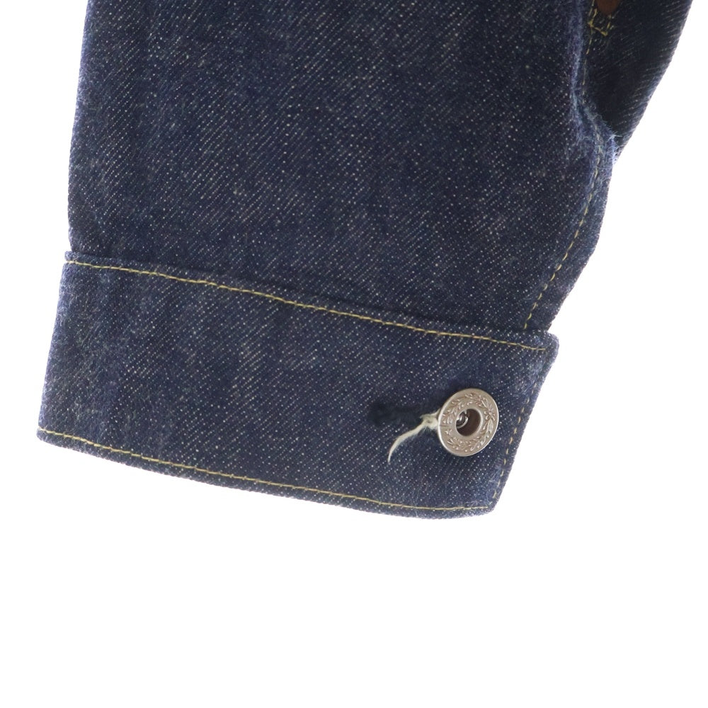 Buzz Rickson's(バズリクソンズ) WORLD WAR II DENIM BLOUSE 大戦モデル ワールドウォー デニム ブラウス トラッカージャケット インディゴブルー BR16041