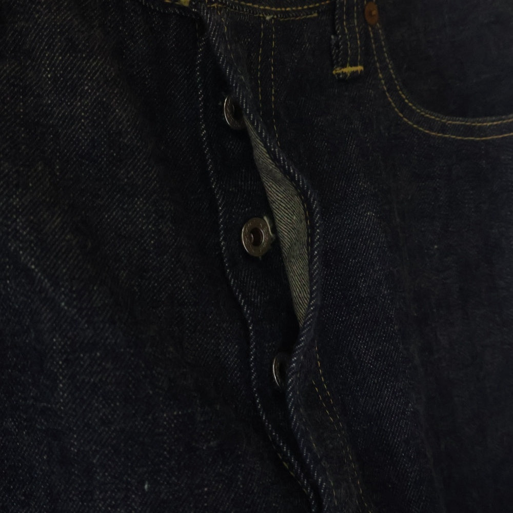 Buzz Rickson's(バズリクソンズ) WORLD WAR II WAIST OVERALLS 大戦モデル ワールドウォー ウエストオーバーオール デニムパンツ インディゴブルー LOT041