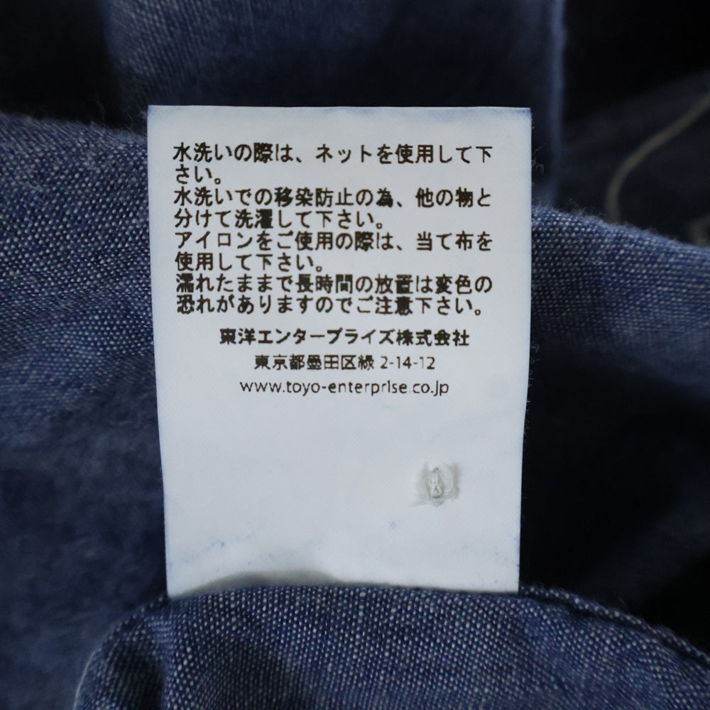 Buzz Rickson's(バズリクソンズ) CHAMBRAY WORK SHIRT シャンブレーワーク 長袖シャツ ブルー BR25995