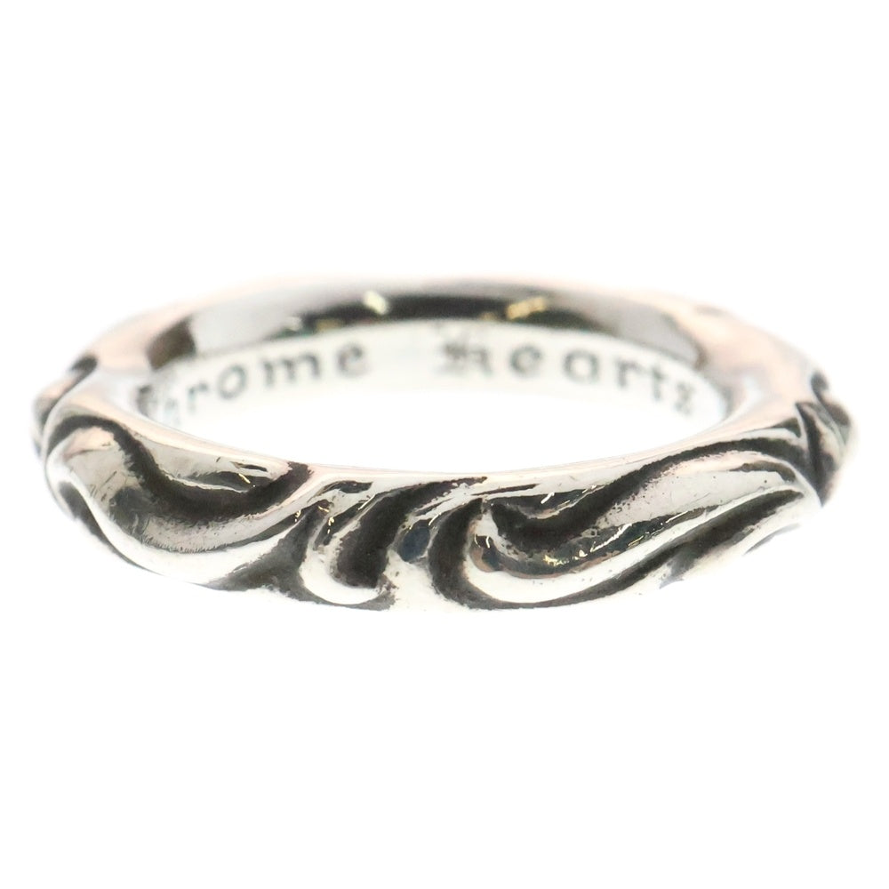 CHROME HEARTS(クロムハーツ) SCRL BAND スクロールバンド リング シルバー BCA351