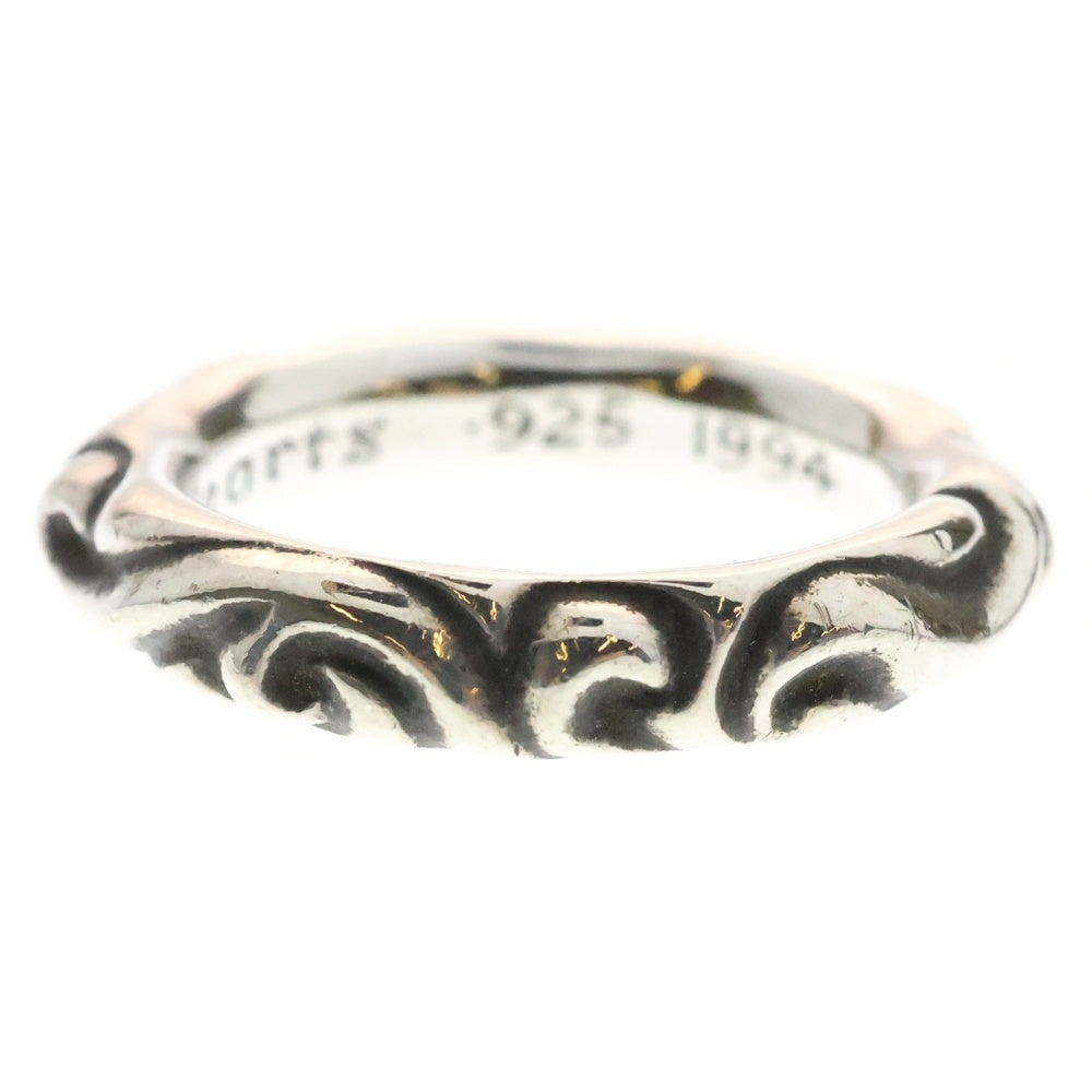 CHROME HEARTS(クロムハーツ) SCRL BAND スクロールバンド リング シルバー BCA351