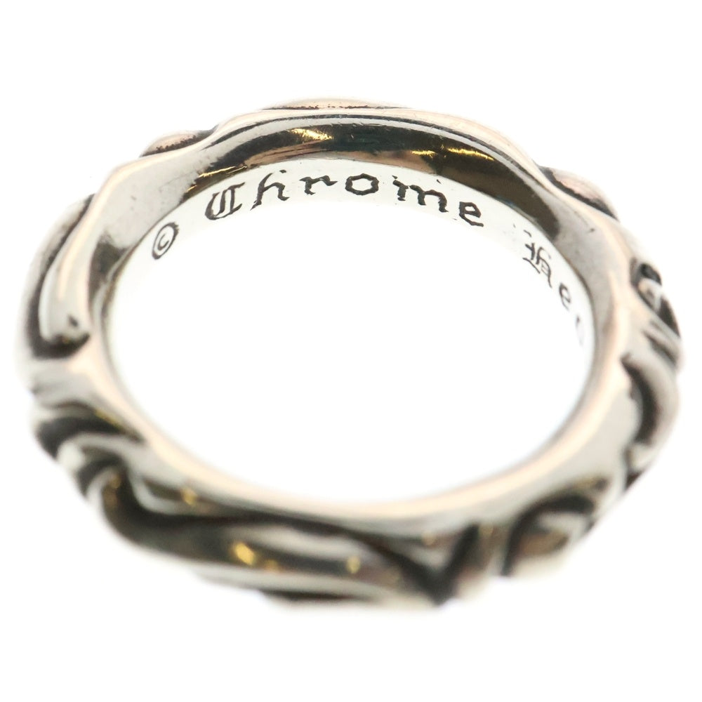 CHROME HEARTS(クロムハーツ) SCRL BAND スクロールバンド リング シルバー BCA351