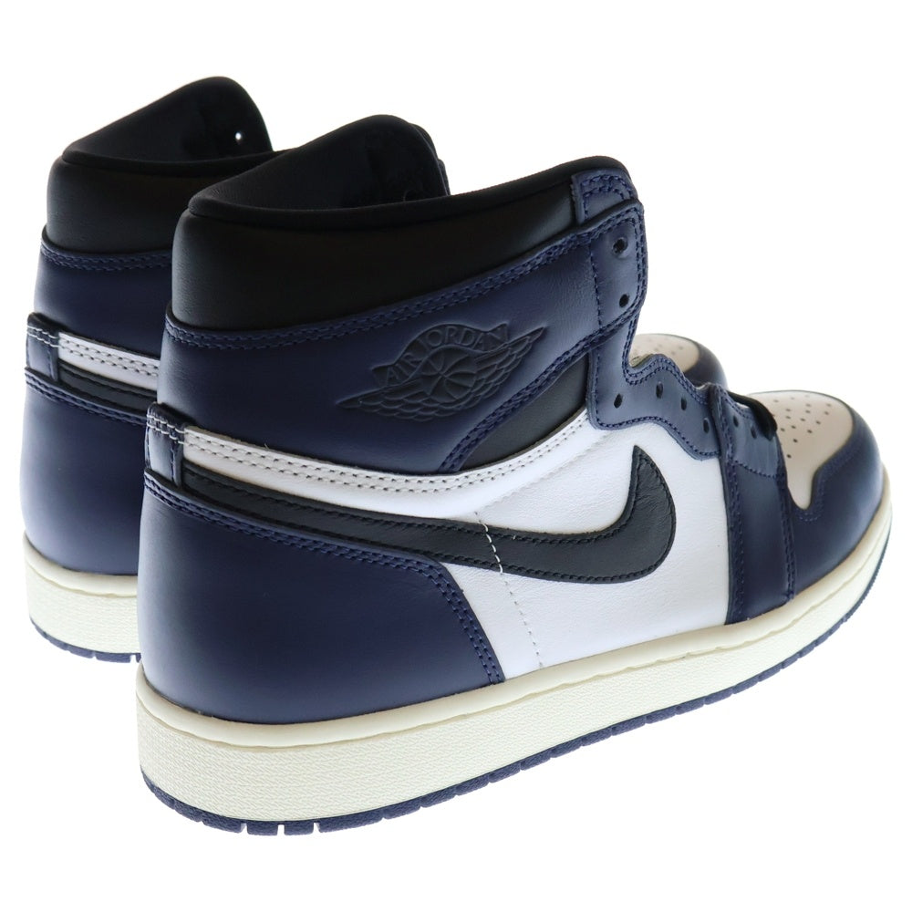 NIKE(ナイキ) AIR JORDAN 1 RETRO HIGH OG MIDNIGHT NAVY エアジョーダン1 レトロ ミッドナイト ネイビー ハイカットスニーカー ネイビー US10/28cm DZ5485-401
