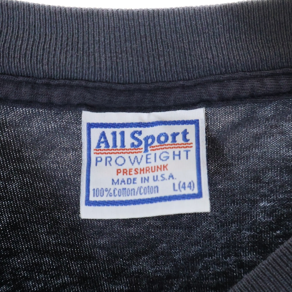 VINTAGE(ヴィンテージ) 90S VINTAGE 1994 KISS MY ASS ヴィンテージ キス マイ アス 両面プリント クルーネック半袖Tシャツ カットソー チャコールグレー