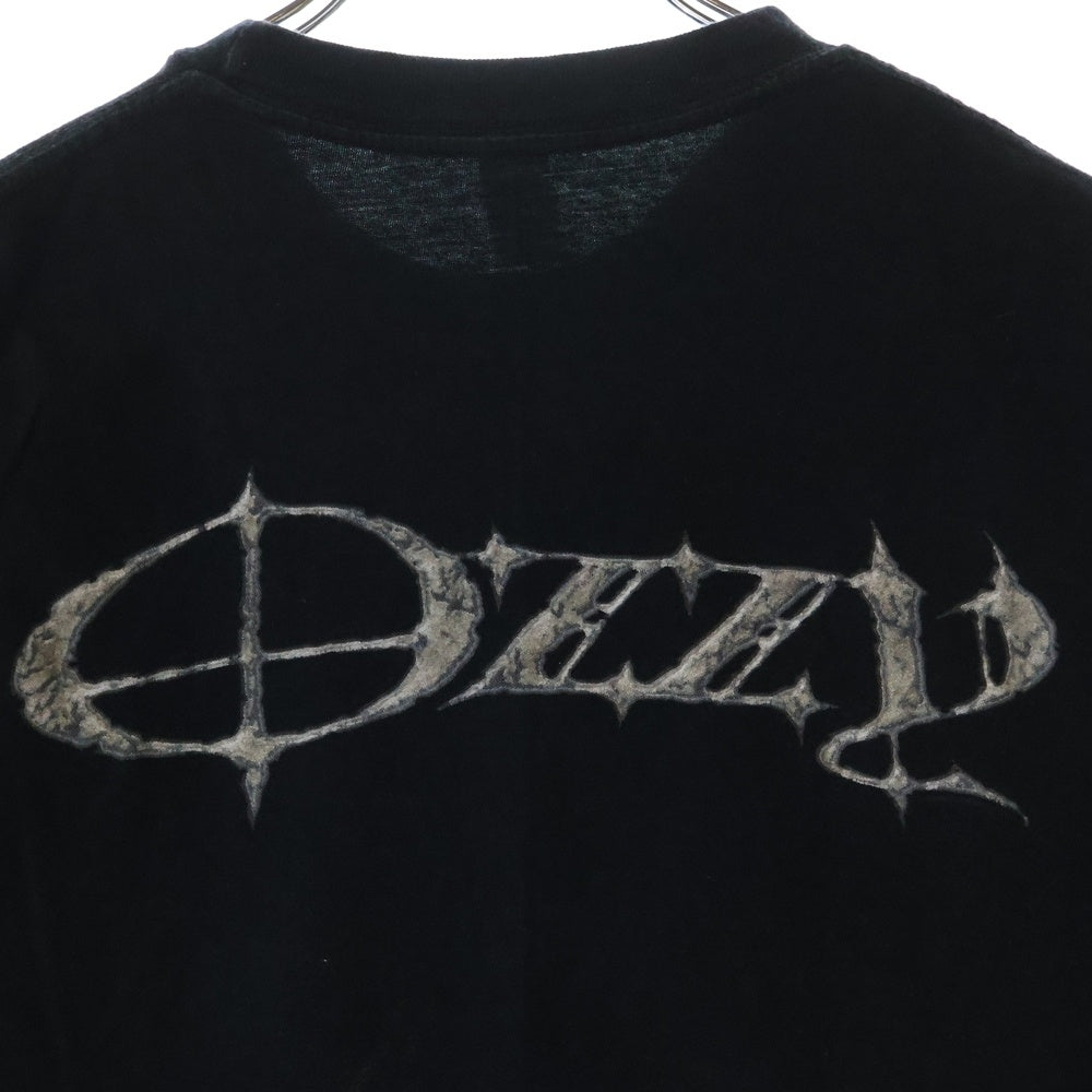 VINTAGE(ヴィンテージ) 00S VINTAGE OZZY OSBOURNE ヴィンテージ オジーオズボーン 両面プリント クルーネック半袖Tシャツ カットソー ブラック