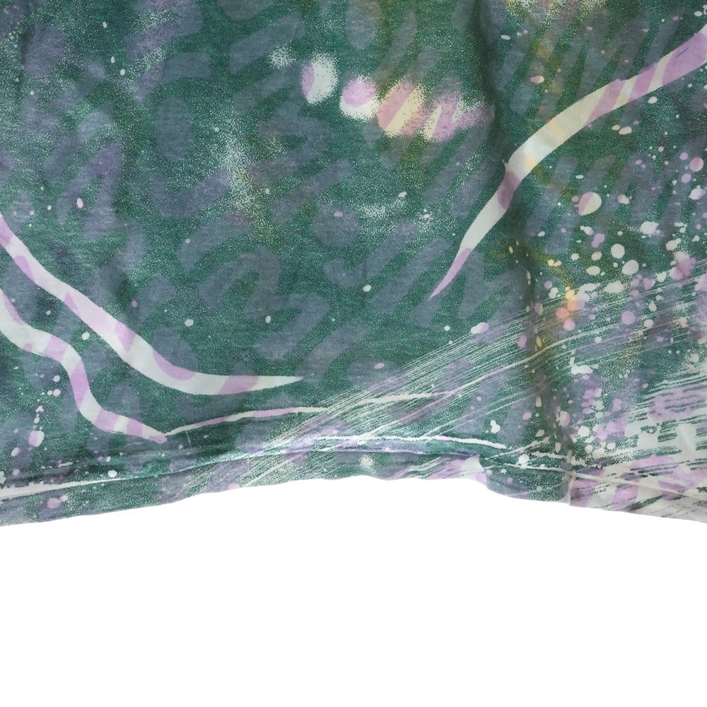 VINTAGE(ヴィンテージ) 90S VINTAGE JIMI HENDRIX HANES ジミヘンドリックス ジミヘン ヘインズボディ 総柄クルーネック 半袖Tシャツ カットソー マルチ