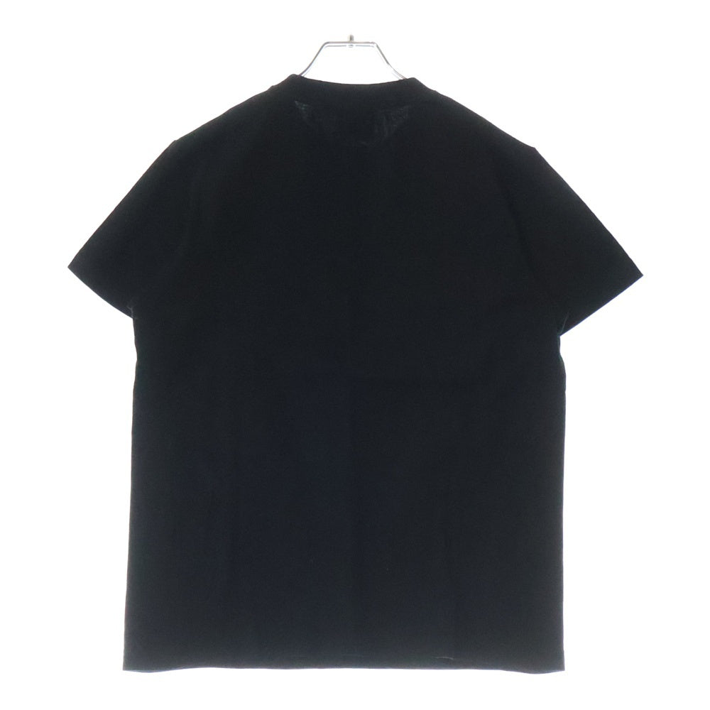NO BRAND(ノーブランド) CANNIBAL HOLOCAUST 食人族 フロントプリント クルーネック半袖Tシャツ カットソー ブラック