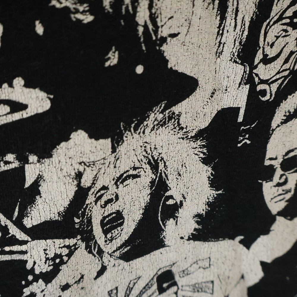 VINTAGE(ヴィンテージ) 00S LOUDNESS DEVIL KIDS BIRTH 20TH 2001 ヴィンテージ ラウドネス デビル キッズ バース 20周年 両面プリント クルーネック半袖Tシャツ カットソー ブラック