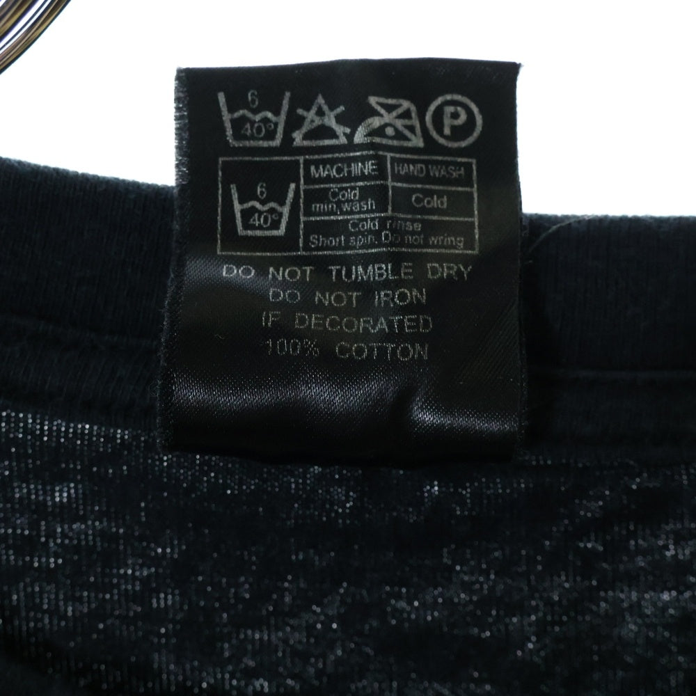 VINTAGE(ヴィンテージ) 00S METALLICA 2006 TOUR メタリカ ツアー 両面プリント クルーネック半袖Tシャツ カットソー ブラック