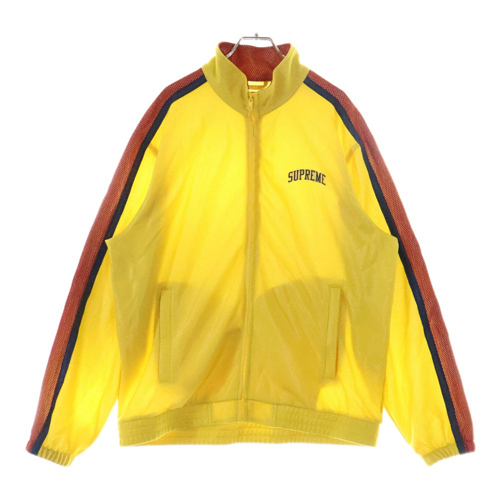 SUPREME(シュプリーム) 18SS Bonded Mesh Track Jacket ボンデッド メッシュ トラックジャケット ジャージ イエロー