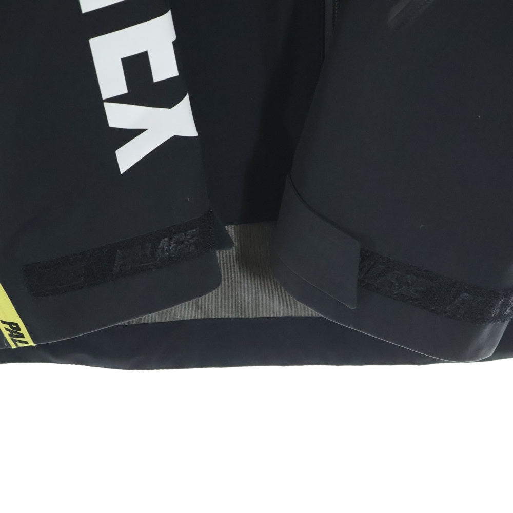 Palace Skateboards(パレススケートボーズ) 17AW PALEX GORE-TEX JACKET ロゴプリント ゴアテックス フーデッドナイロンジャケット ブラック
