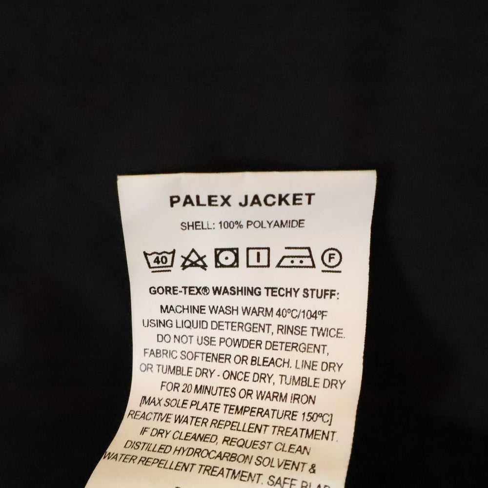 Palace Skateboards(パレススケートボーズ) 17AW PALEX GORE-TEX JACKET ロゴプリント ゴアテックス フーデッドナイロンジャケット ブラック