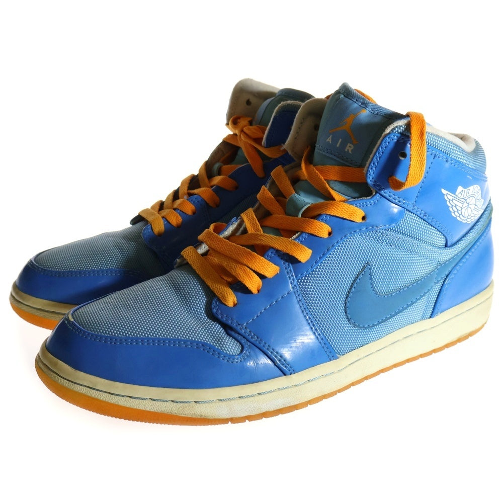 NIKE(ナイキ) 【観賞用 2010年製】AIR JORDAN 1 MID PHAT エアジョーダン1 ファット ミッドカットスニーカー ブルー US10.5/28.5cm 364770-403