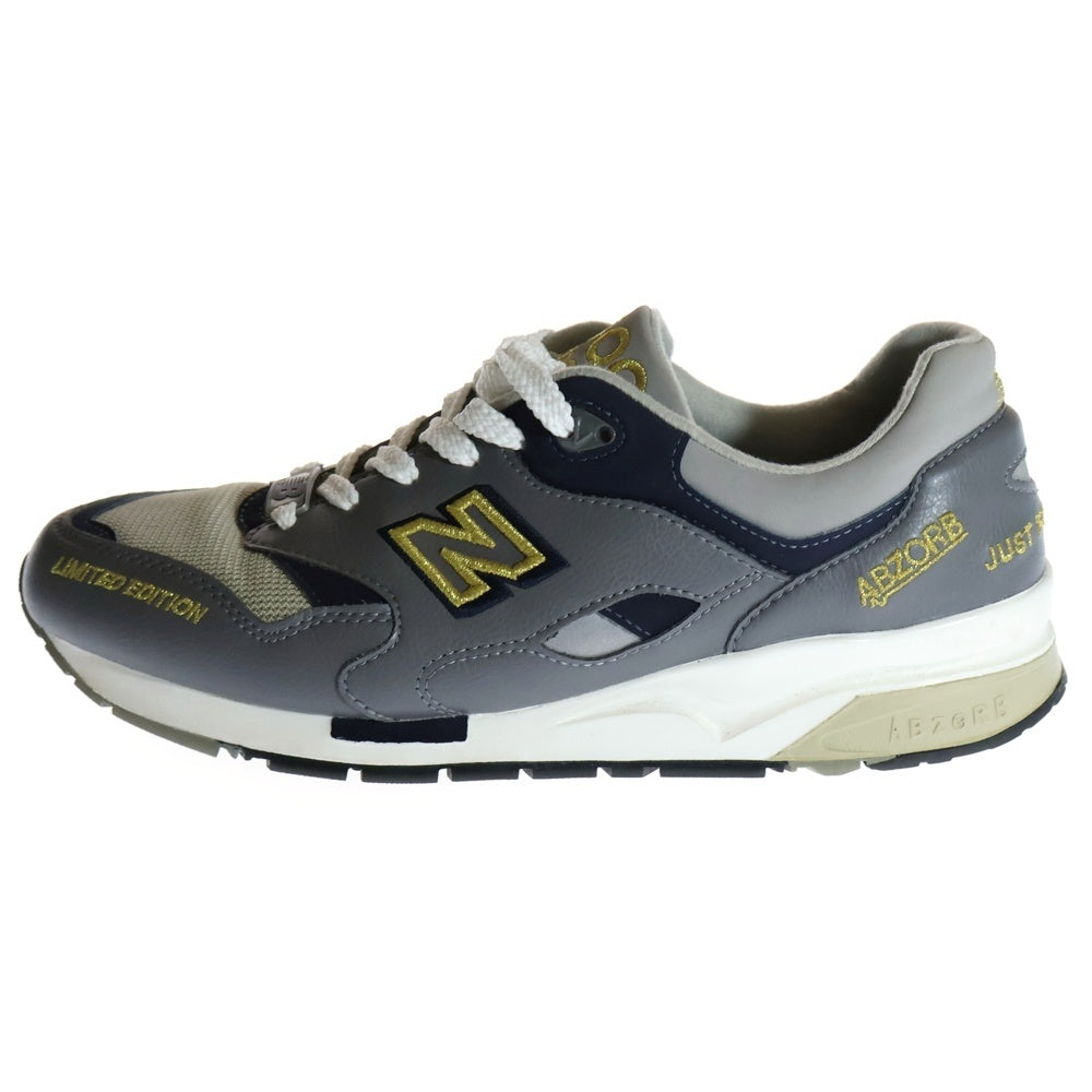 New Balance(ニューバランス) CM1600LE レザー メッシュ ローカットスニーカー グレー US9.5/27.5cm