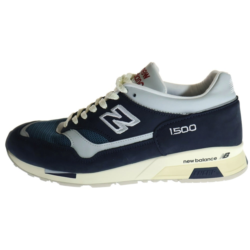 New Balance(ニューバランス) U1500VNV スウェードレザー メッシュ ローカットスニーカー ネイビー US10/28cm
