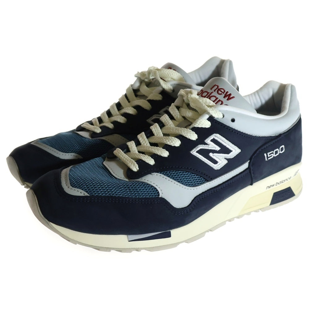 New Balance(ニューバランス) U1500VNV スウェードレザー メッシュ ローカットスニーカー ネイビー US10/28cm