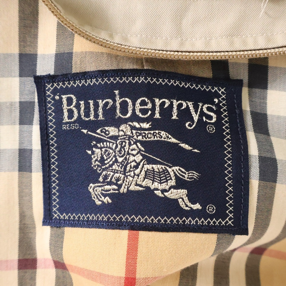 BURBERRYS(バーバリーズ) 裏地バーバリーチェック ステンカラーコート ベージュ