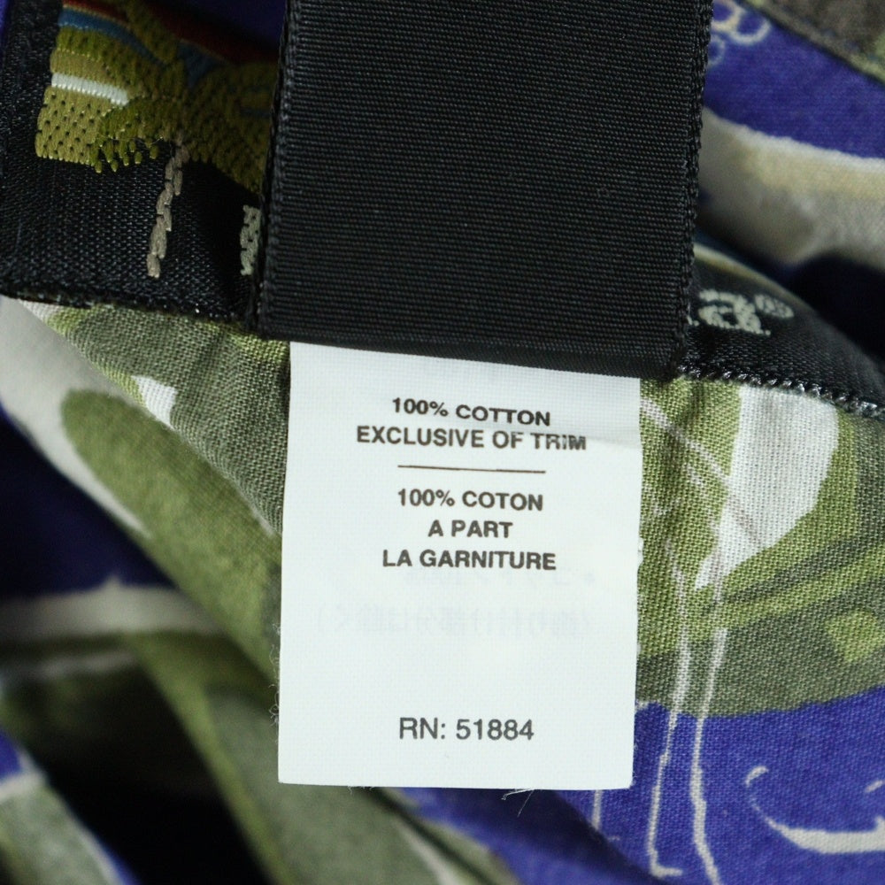 PATAGONIA(パタゴニア) 1999年製 バナナリーフ柄 アロハシャツ 半袖シャツ パタロハ ブルー