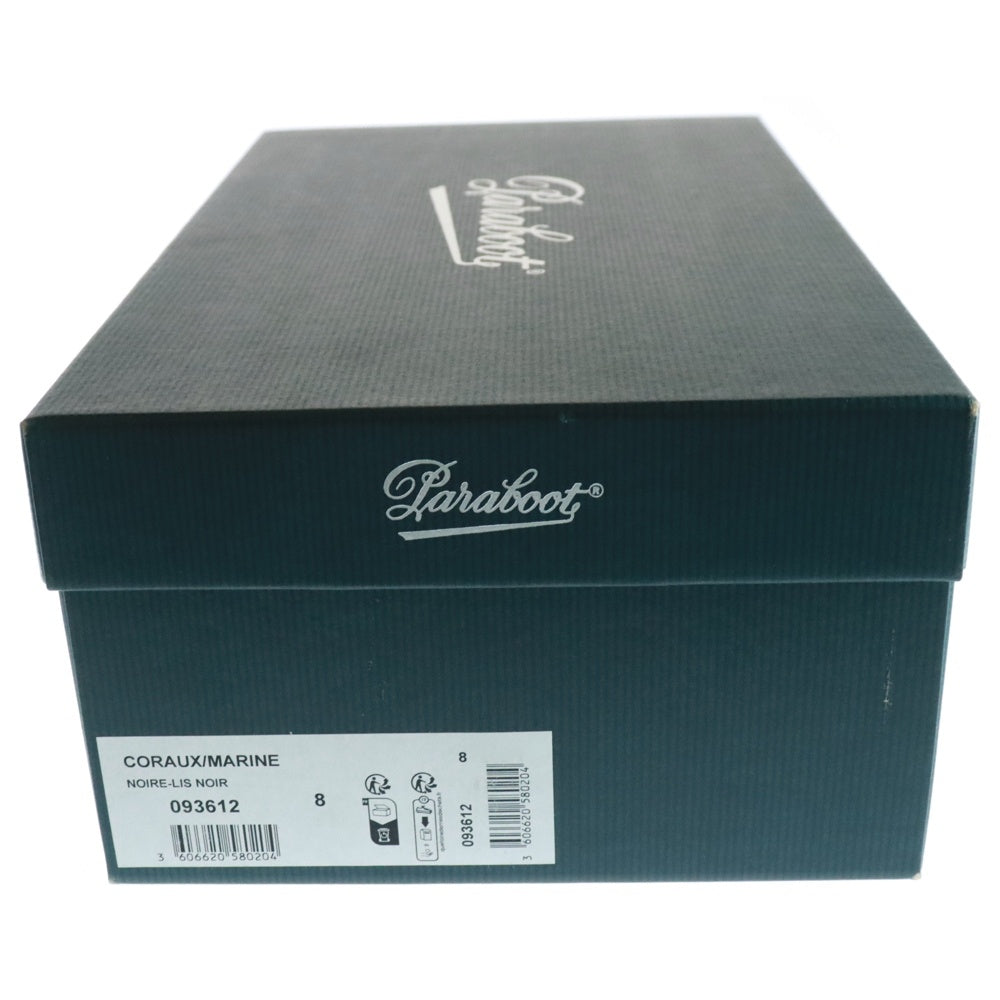 PARABOOT(パラブーツ) CORAUX／MARINE ローファー ブラック 093612