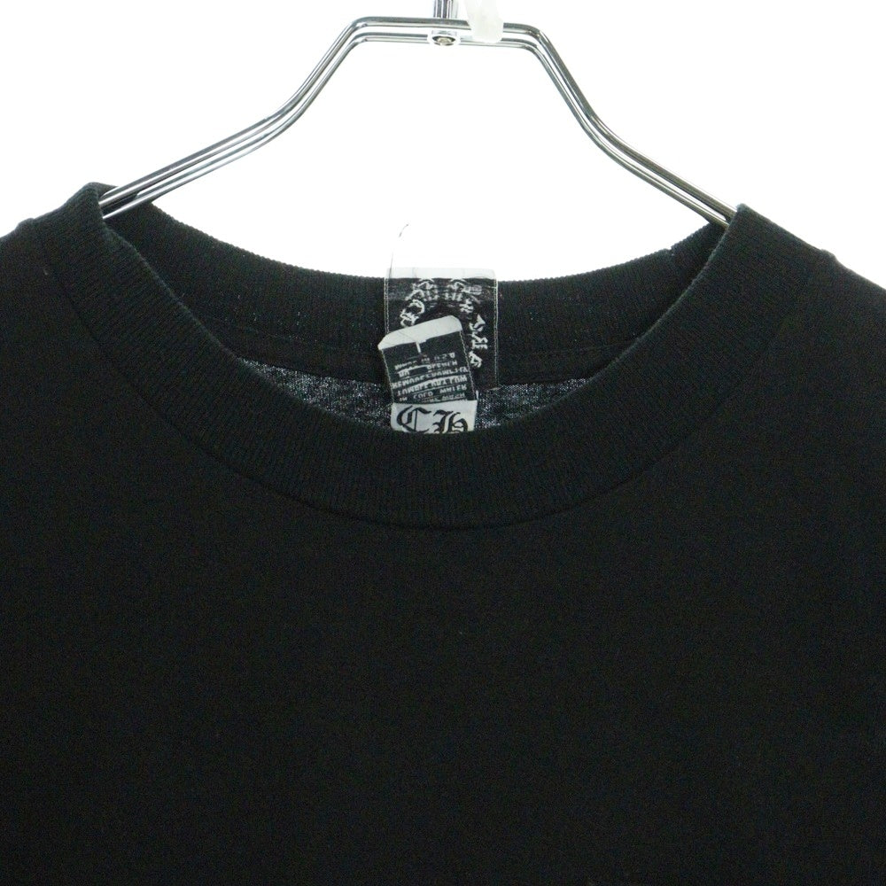 CHROME HEARTS(クロムハーツ) OLD FOTI SKULL GRAPHIC TEE オールド フォティ スカル グラフィック ロゴプリント クルーネック 半袖Tシャツカットソー ブラック