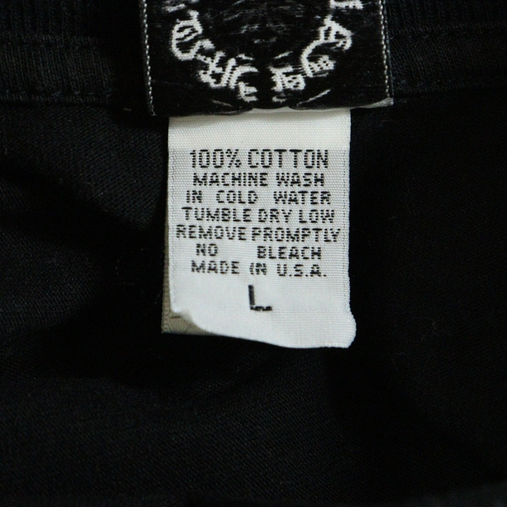 CHROME HEARTS(クロムハーツ) OLD FOTI SKULL GRAPHIC TEE オールド フォティ スカル グラフィック ロゴプリント クルーネック 半袖Tシャツカットソー ブラック