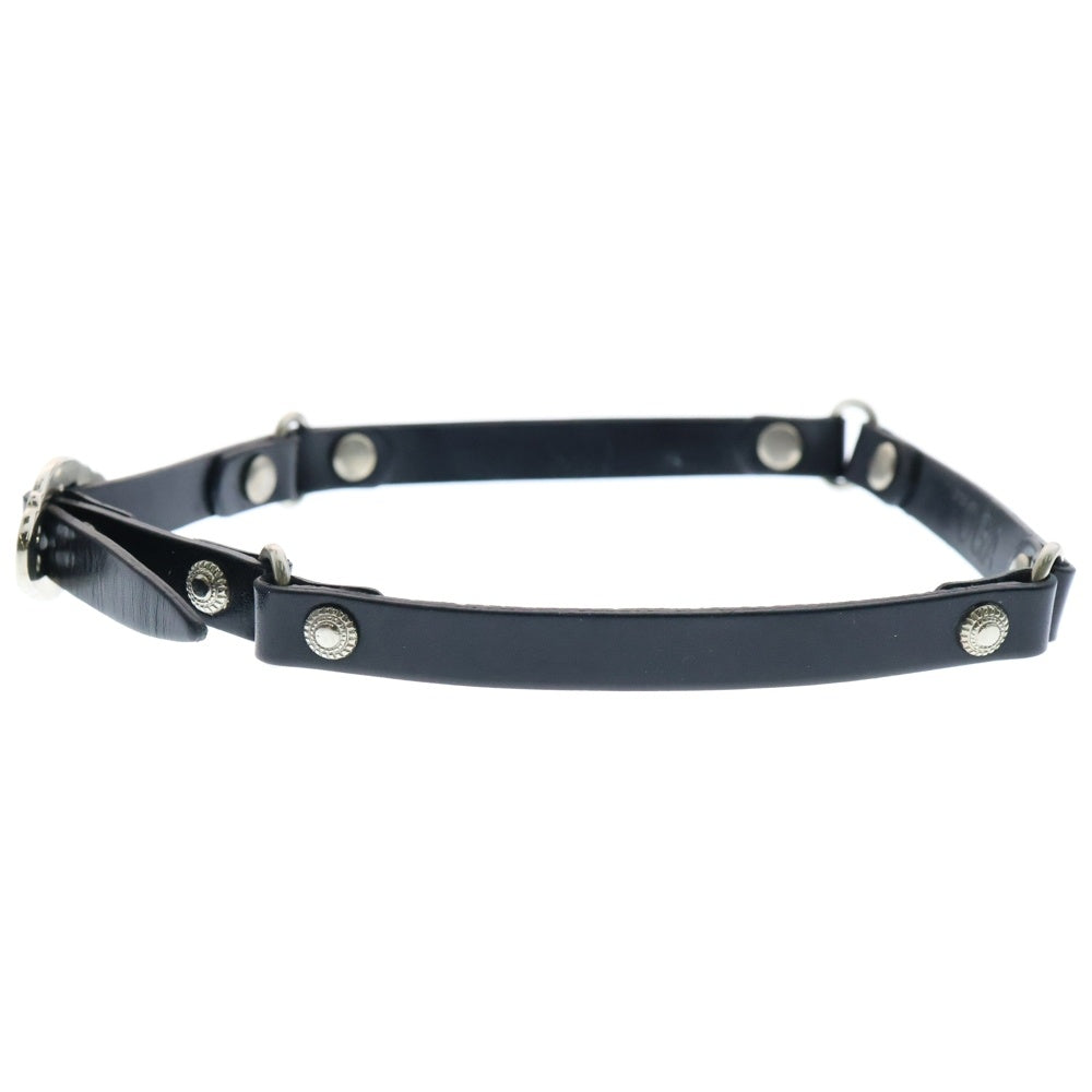 TOGA ARCHIVES(トーガアーカイブス) DOUBLE LEATHER BANGLE ダブルレザー バングル ブレスレット ブラック レディース TZ32-AK923