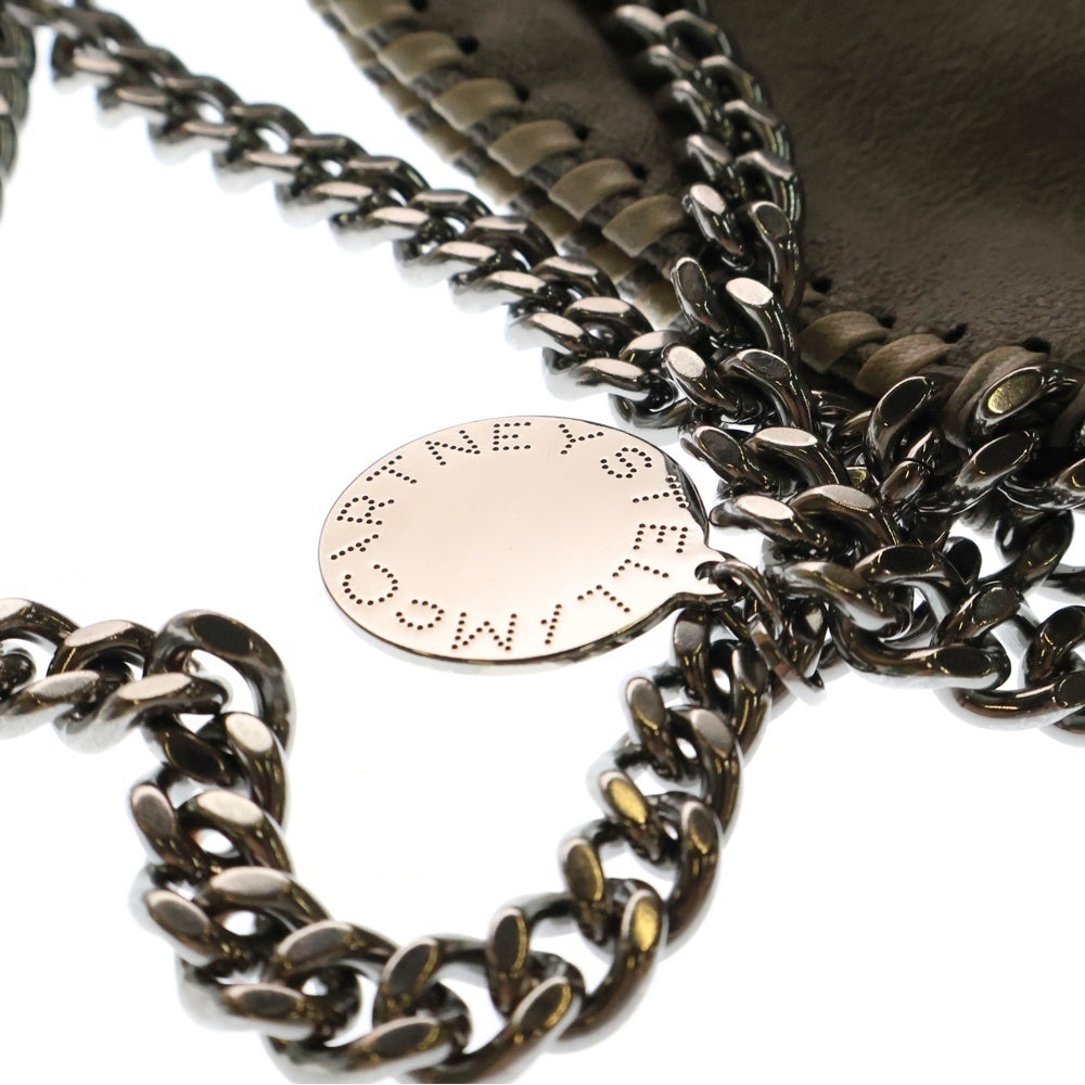 STELLA McCARTNEY(ステラマッカートニー) FALABELLA ファラベラ フォールドオーバー フェイクレザー 2WAY チェーン ショルダーバッグ ハンドバッグ グレー レディース 234387 W9132