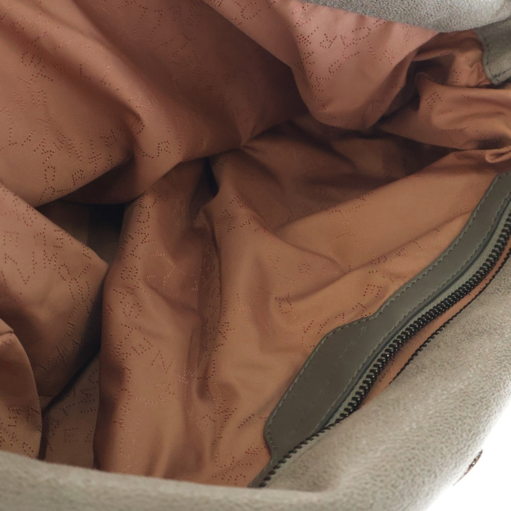 STELLA McCARTNEY(ステラマッカートニー) FALABELLA ファラベラ フォールドオーバー フェイクレザー 2WAY チェーン ショルダーバッグ ハンドバッグ グレー レディース 234387 W9132