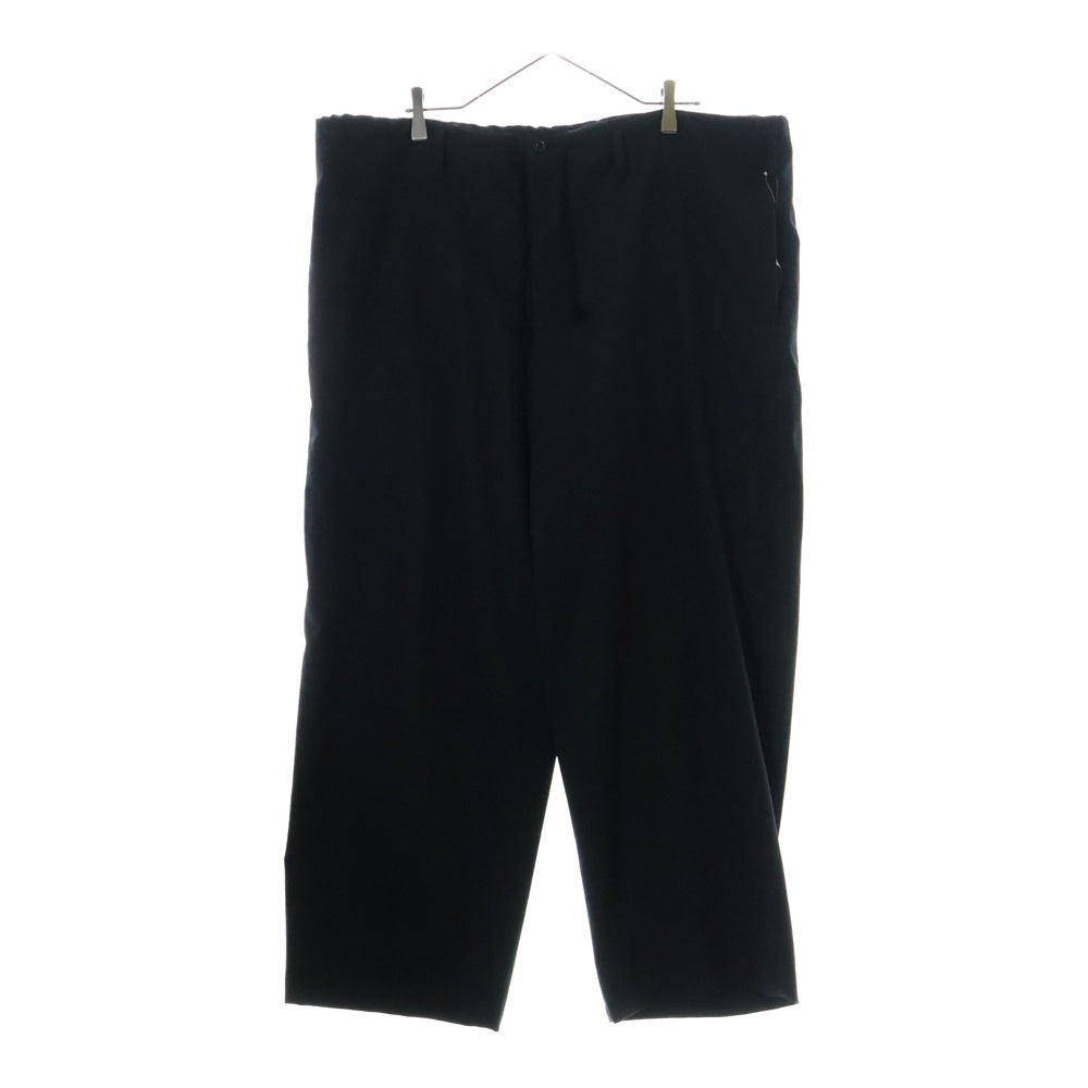 Yohji Yamamoto POUR HOMME(ヨウジヤマモト プールオム) 98SS サイドライン ジャージ切り替え 3B シングルテーラード ジャケット/ウール ワイド スラックス ロングパンツ セットアップ スーツ HJ-J27-816/HJ-P15-102