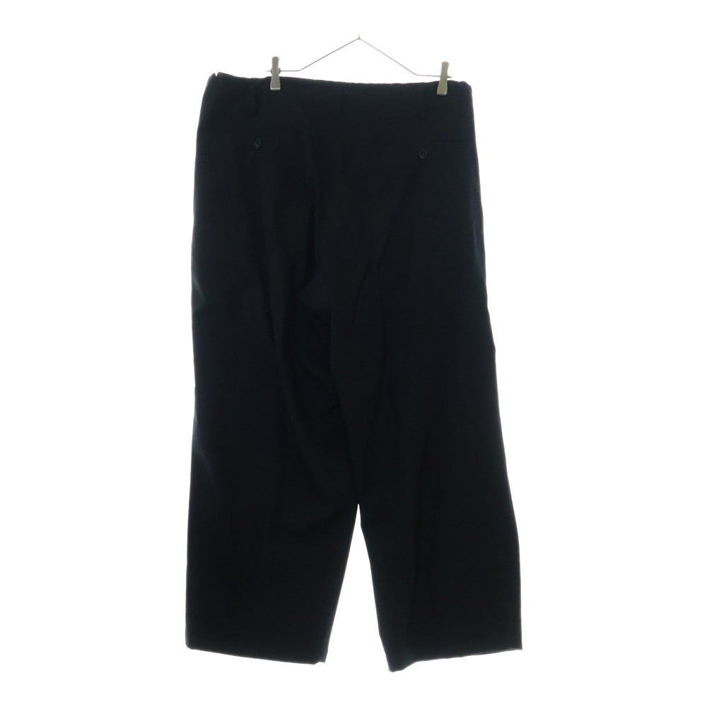 Yohji Yamamoto POUR HOMME(ヨウジヤマモト プールオム) 98SS サイドライン ジャージ切り替え 3B シングルテーラード ジャケット/ウール ワイド スラックス ロングパンツ セットアップ スーツ HJ-J27-816/HJ-P15-102