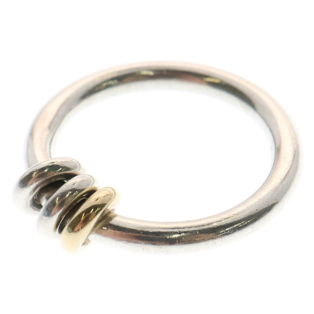 Spinelli Kilcollin(スピネリキルコリン) SIRIUS SILVER CONNECT RING 18K シリウス コネクト コンビリング シルバー/ゴールド 9911704974