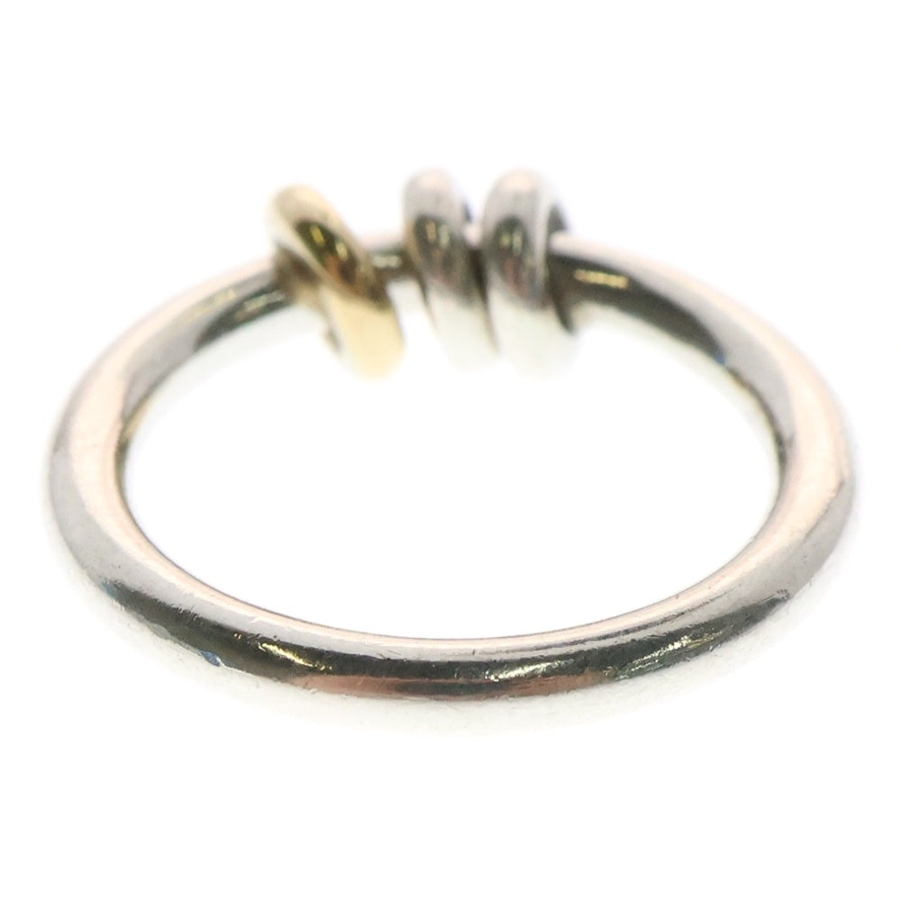 Spinelli Kilcollin(スピネリキルコリン) SIRIUS SILVER CONNECT RING 18K シリウス コネクト コンビリング シルバー/ゴールド 9911704974