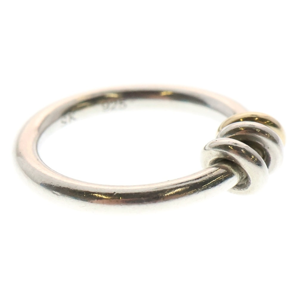 Spinelli Kilcollin(スピネリキルコリン) SIRIUS SILVER CONNECT RING 18K シリウス コネクト コンビリング シルバー/ゴールド 9911704974