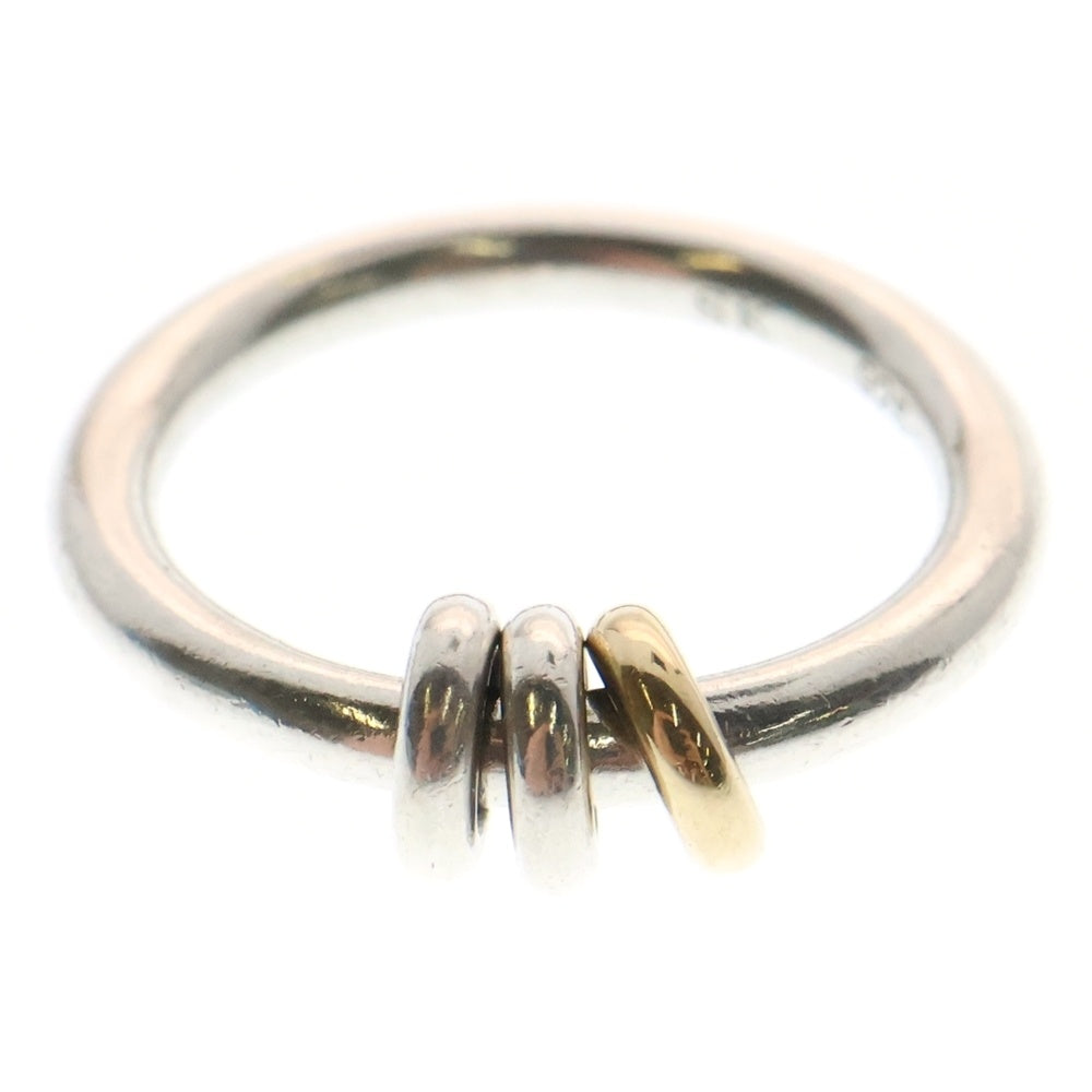 Spinelli Kilcollin(スピネリキルコリン) SIRIUS SILVER CONNECT RING 18K シリウス コネクト コンビリング シルバー/ゴールド 9911704974