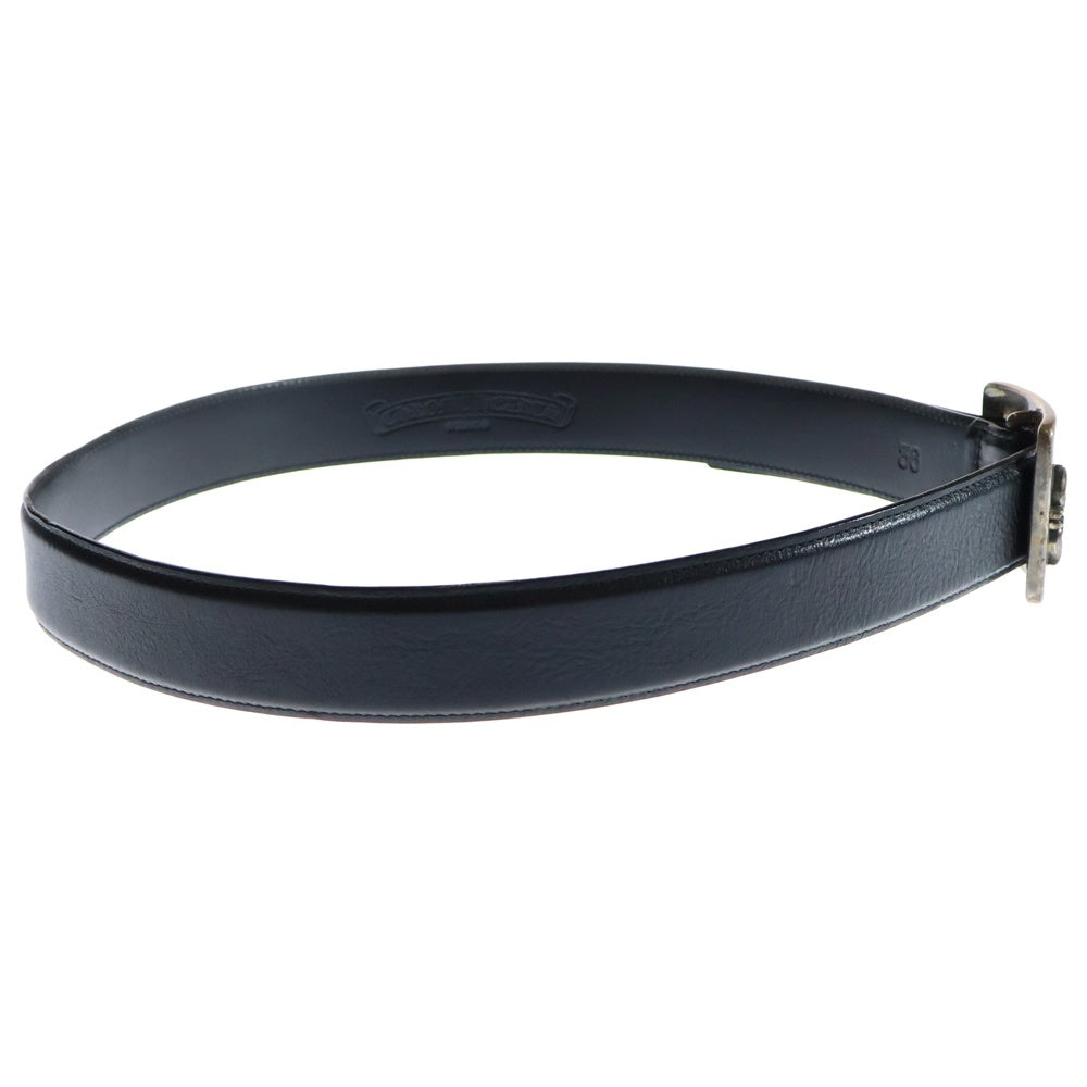 CHROME HEARTS(クロムハーツ) BLT OTJ フィリグリー レザーベルト ブラック/シルバー