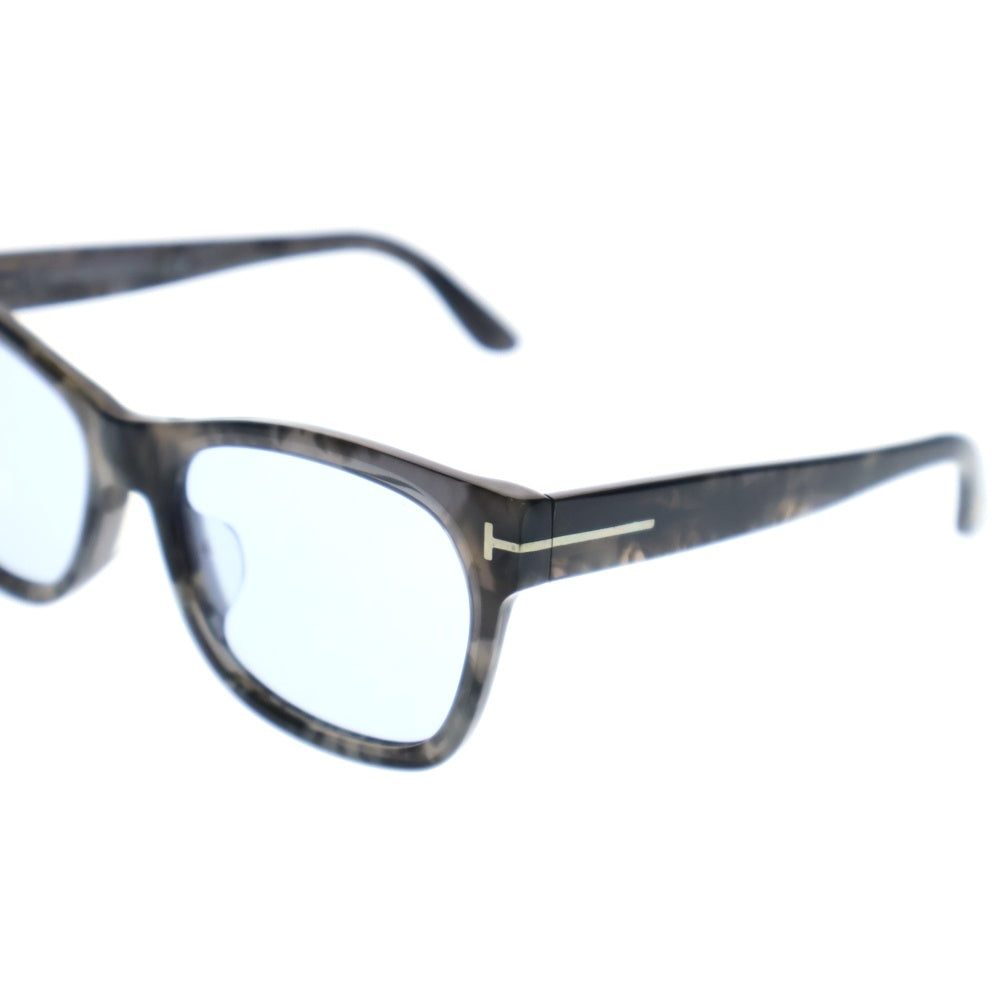 TOM FORD(トムフォード) ウェリントン カラーレンズ フルリム サングラス アイウェア メガネ 眼鏡 ブラック/グレー TF5468-F