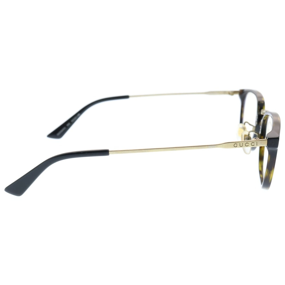 GUCCI(グッチ) スクエアフレーム カラーレンズ サングラス アイウェア メガネ 眼鏡 ブラウン GG0324OJ