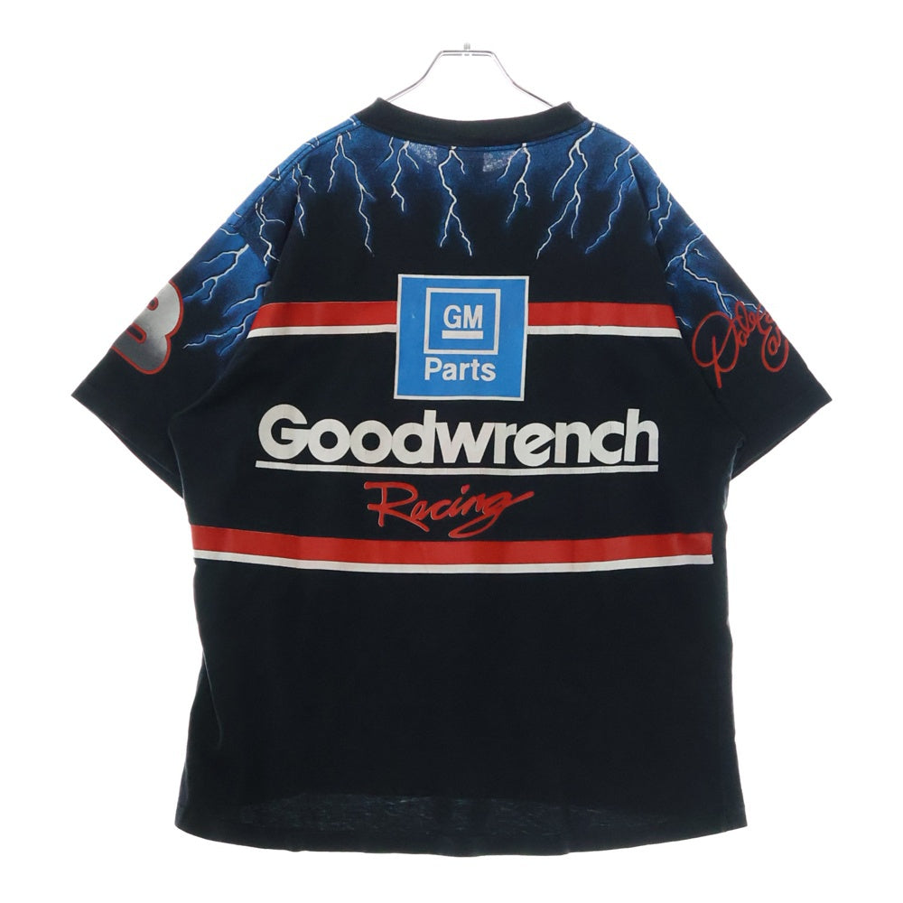 VINTAGE(ヴィンテージ) 90s THE BLACK KNIGHT PREFERREDタグ ザ ブラックナイト モーターサイクル 半袖Tシャツ ブラック