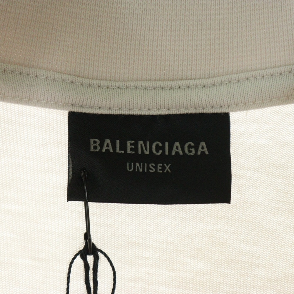 BALENCIAGA(バレンシアガ) TO MY LOVE HAPPY VALENTINE TEE トゥマイラブ ハッピーバレンタイン CD 半袖Tシャツ アイボリー 764235 TQVE4