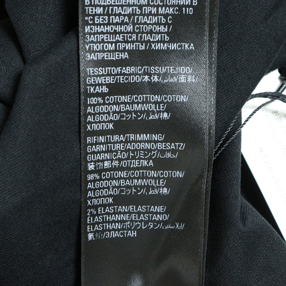BALENCIAGA(バレンシアガ) ケアラベル バックプリント 半袖Tシャツ ブラック 724514 TNVL9