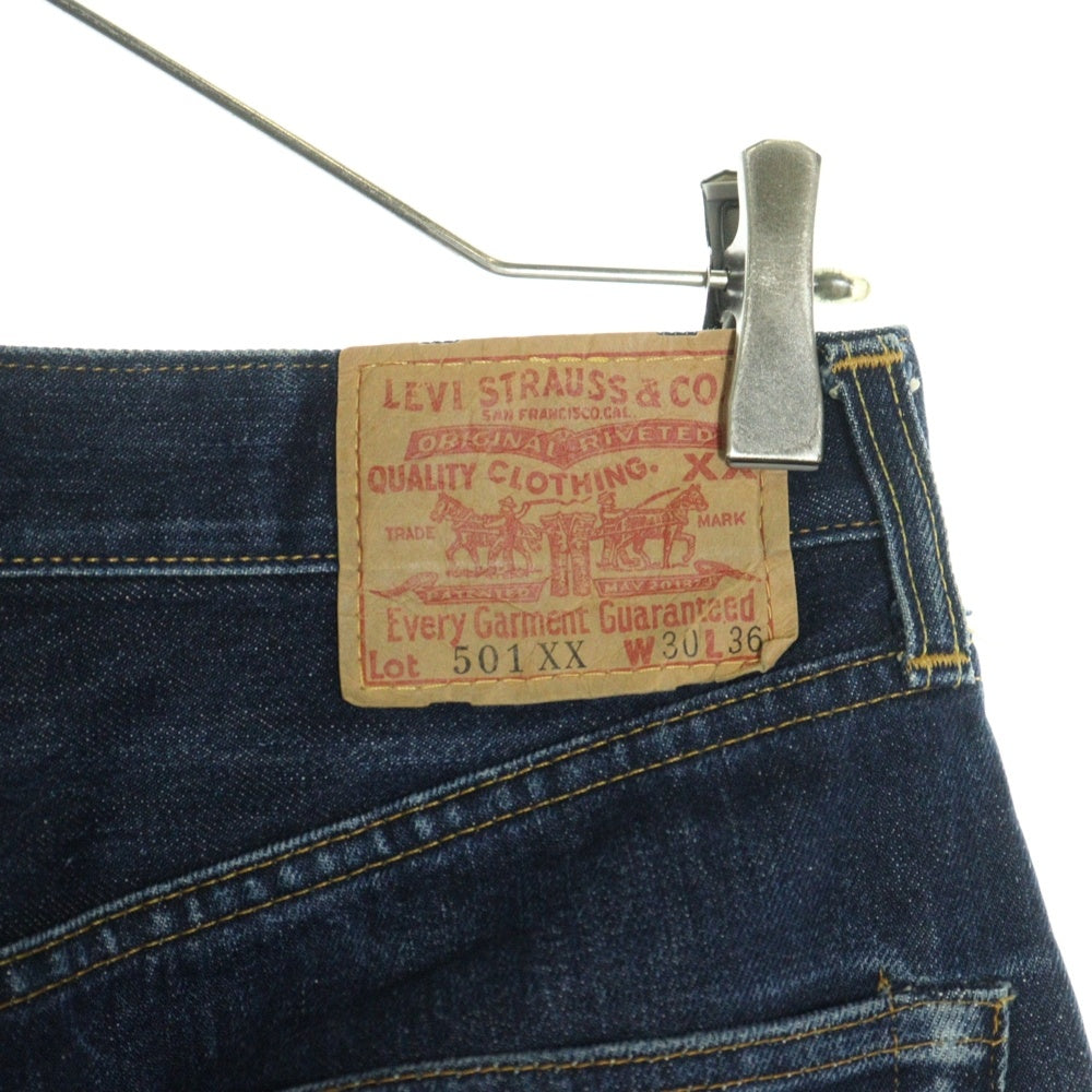 Levi's(リーバイス) 90s VINTAGE ヴィンテージ 501XX 復刻 ボタン裏555 バレンシア工場 デニムパンツ インディゴ 501-0003