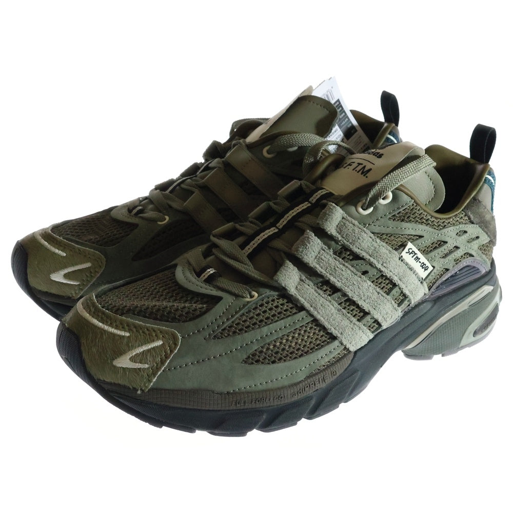 adidas(アディダス) ×Song for the Mute Adistar Cushion 3 ×ソングフォーザミュート アディスター クッション3 ローカットスニーカー カーキ US9.5/27.5cm JR8045