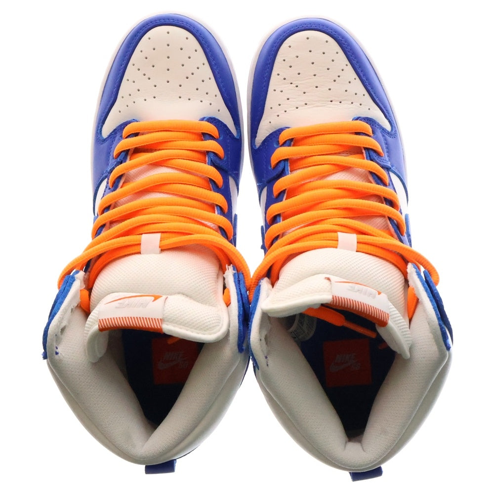 NIKE SB(ナイキエスビー) DUNK HIGH PRO ISO KENTUCKY ダンク ケンタッキー ハイカットスニーカー ホワイト/ブルー US8.5/26.5cm DH7149-400