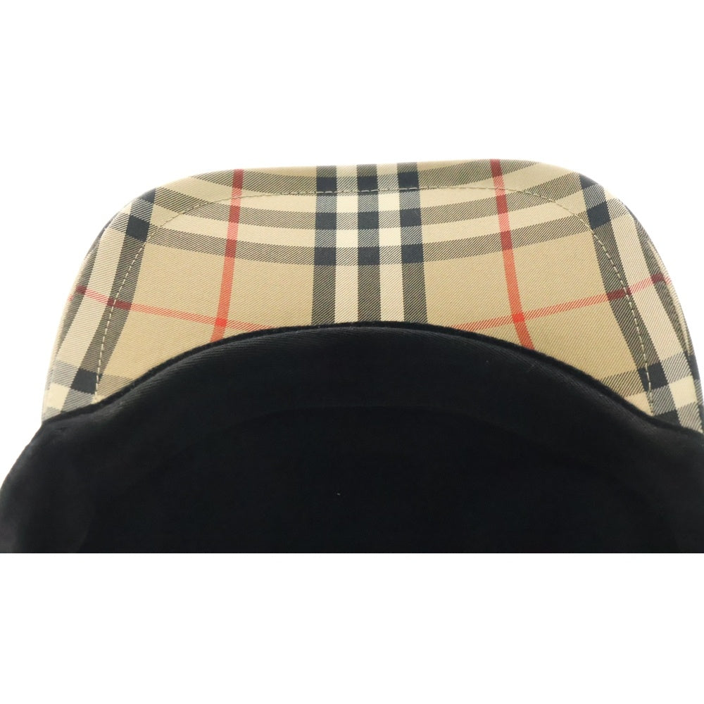 BURBERRY(バーバリー) ヴィンテージチェック コットン ベースボールキャップ 帽子 ベージュ 8026929